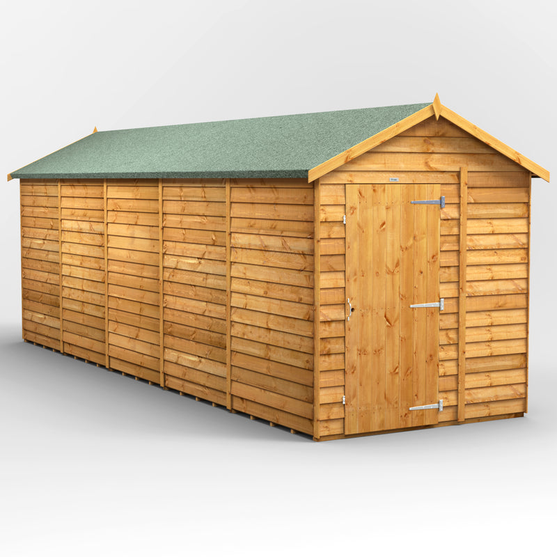 Fast Delivery Windowless Purewell Power Overlap Apex Shed
