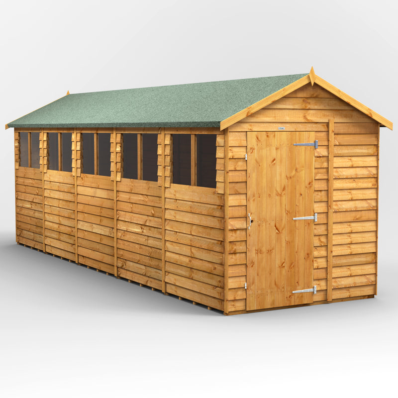 Fast Delivery Purewell Power Overlap Apex Shed