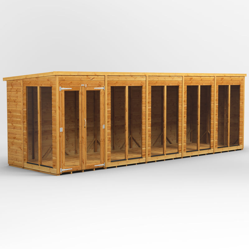 Express Purewell Power Pent Summerhouse - Purewell Timber