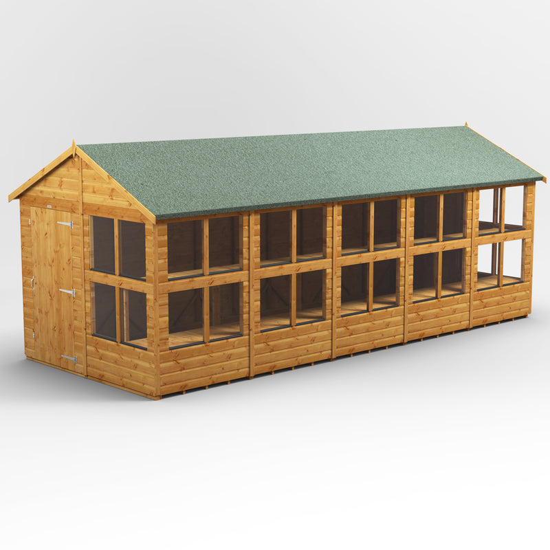 Express Delivery Power Apex Potting Shed