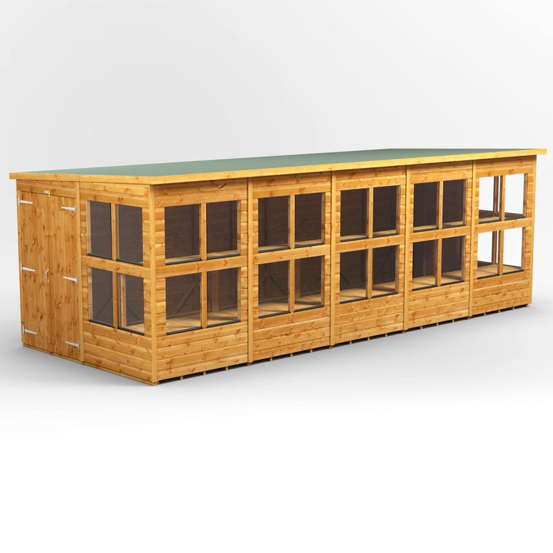 Extras | Double Door Option | Express Delivery Power Pent Potting Shed