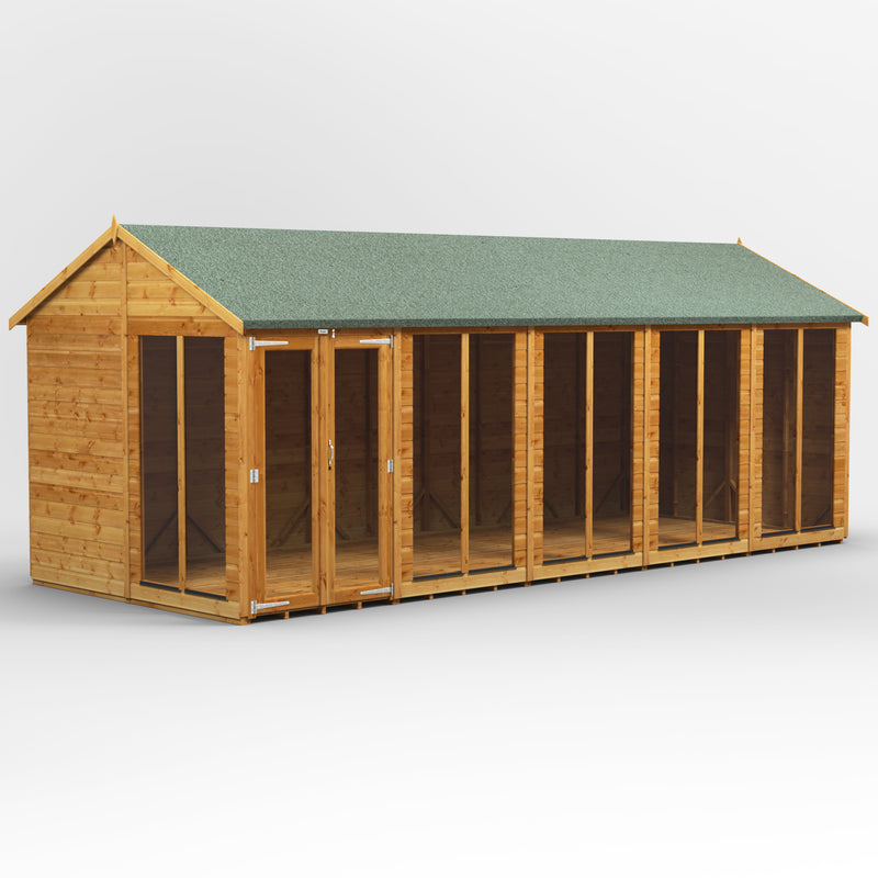 Express Purewell Power Apex Summerhouse - Purewell Timber