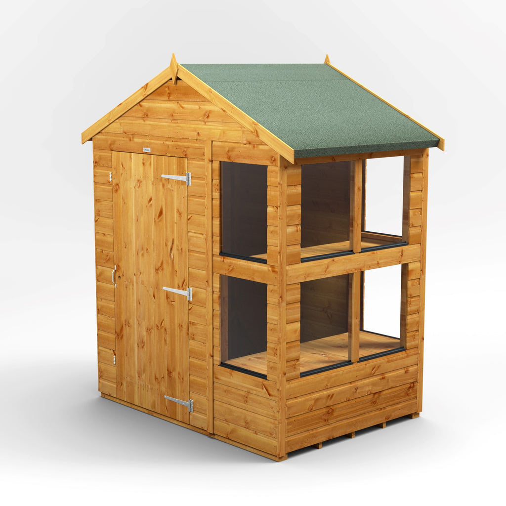 Express Delivery Power Apex Potting Shed - Purewell Timber