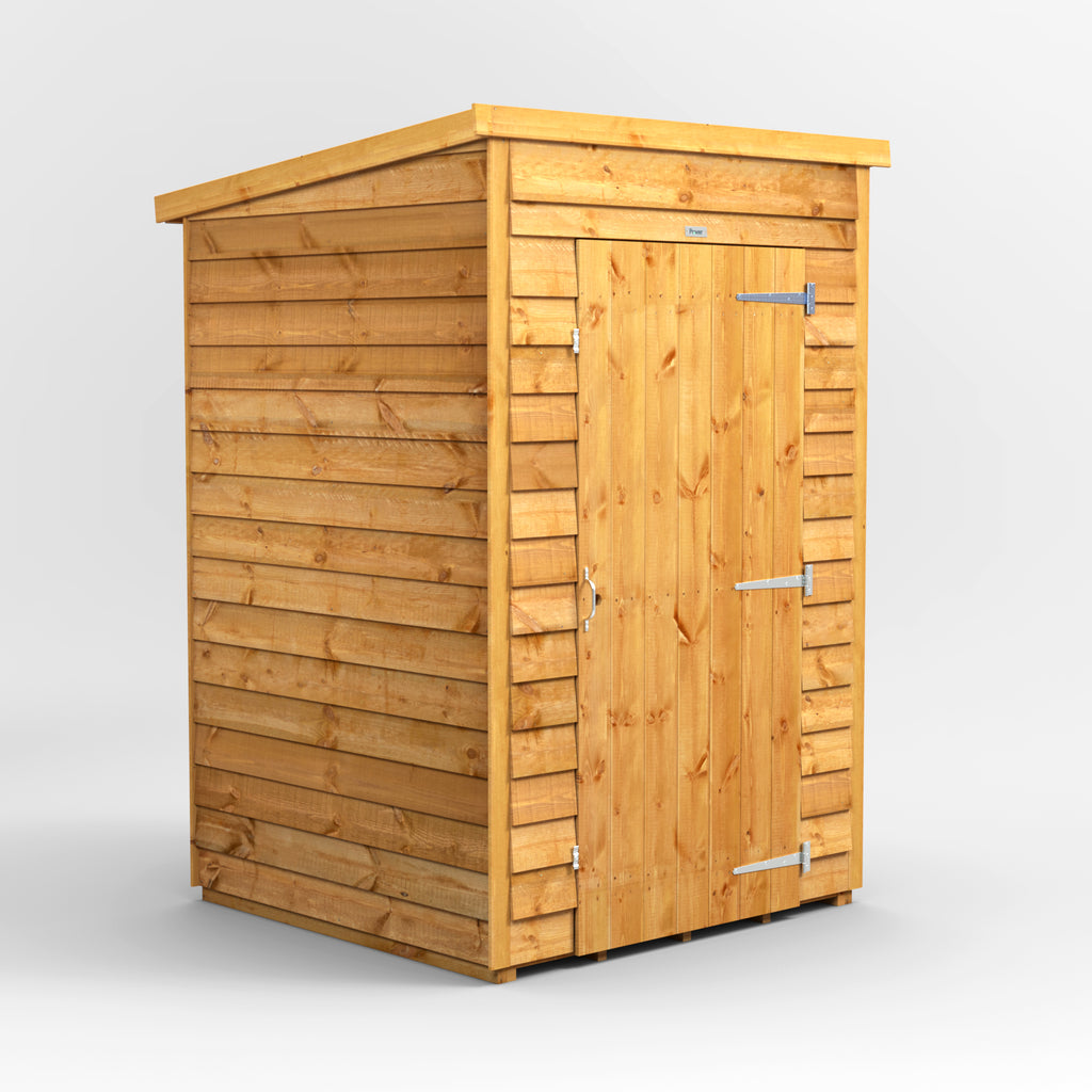 Fast Delivery Windowless Purewell Power Overlap Pent Shed