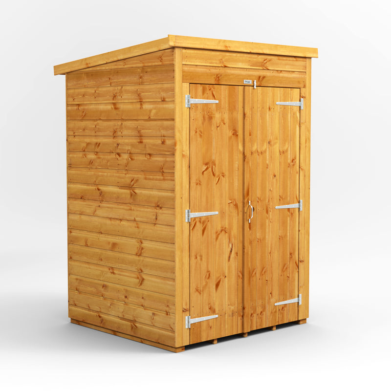 Extras | Double Door Option | Express Windowless Purewell Power Shiplap Pent Shed