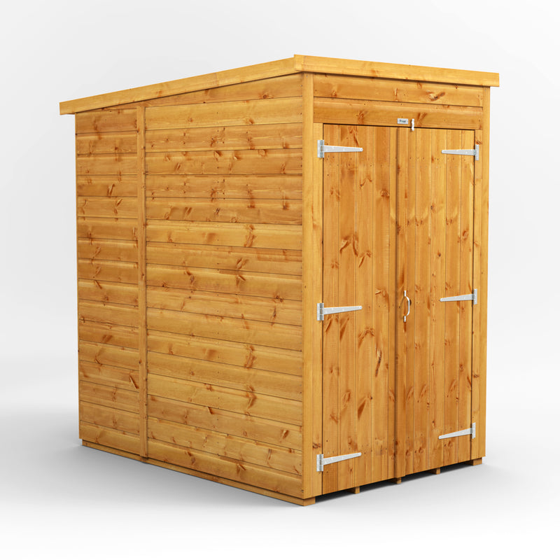 Extras | Double Door Option | Express Windowless Purewell Power Shiplap Pent Shed