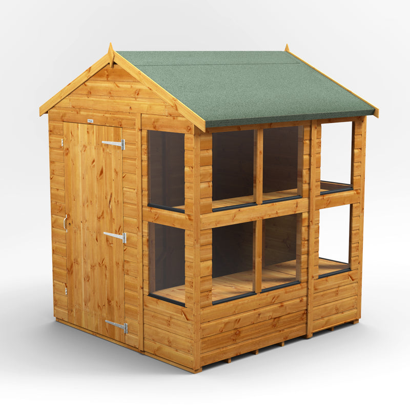 Express Delivery Power Apex Potting Shed - Purewell Timber