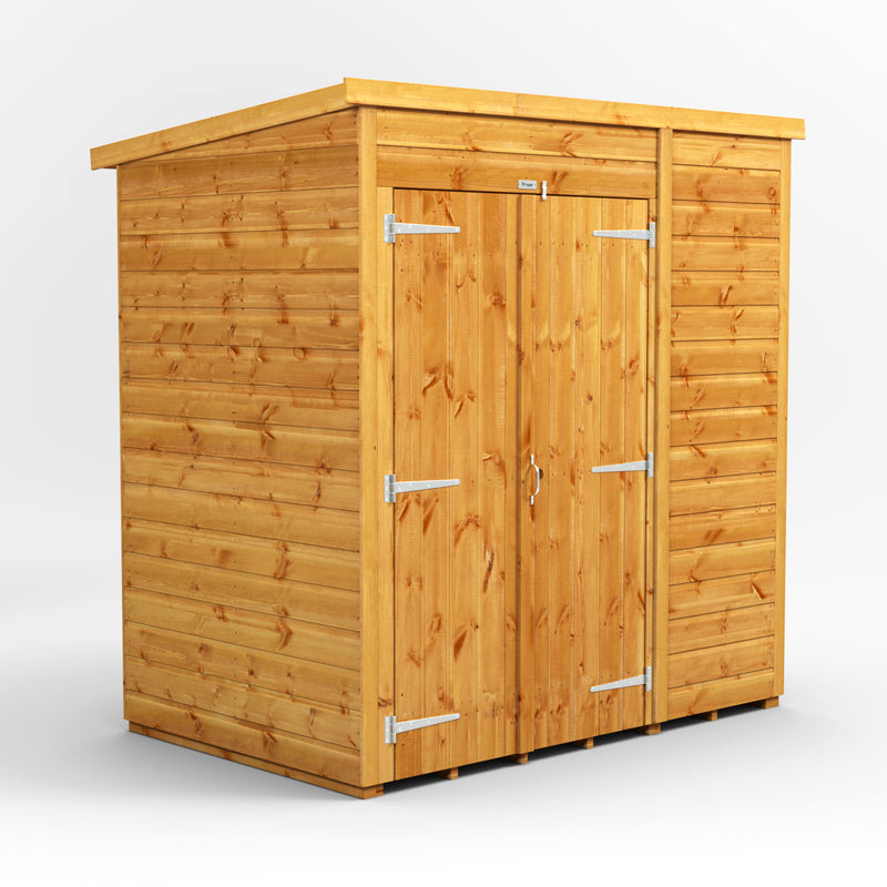 Extras | Double Door Option | Express Windowless Purewell Power Shiplap Pent Shed