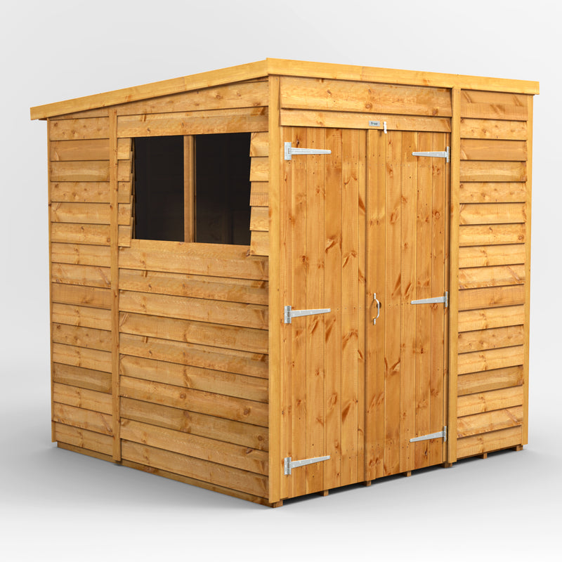 Extras | Double Door Option | Fast Delivery Purewell Power Overlap Pent Shed