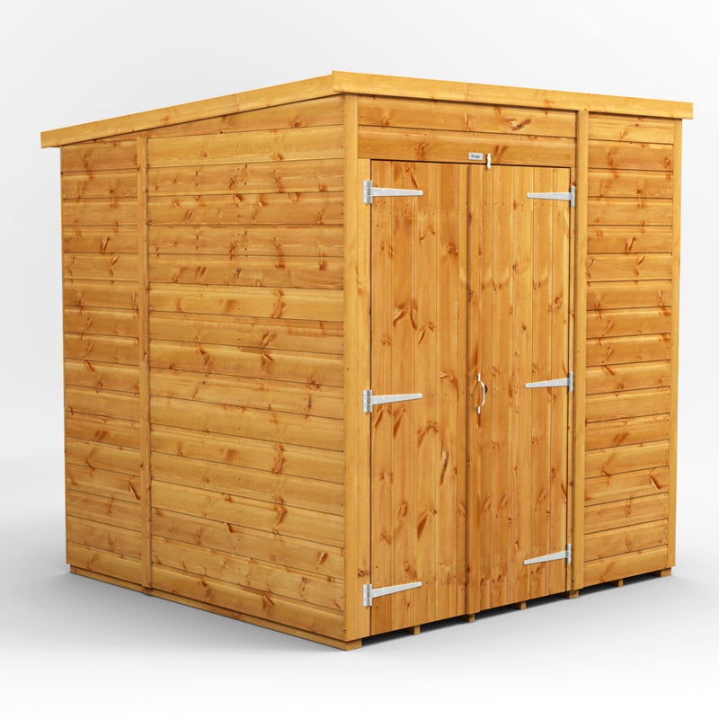 Extras | Double Door Option | Express Windowless Purewell Power Shiplap Pent Shed