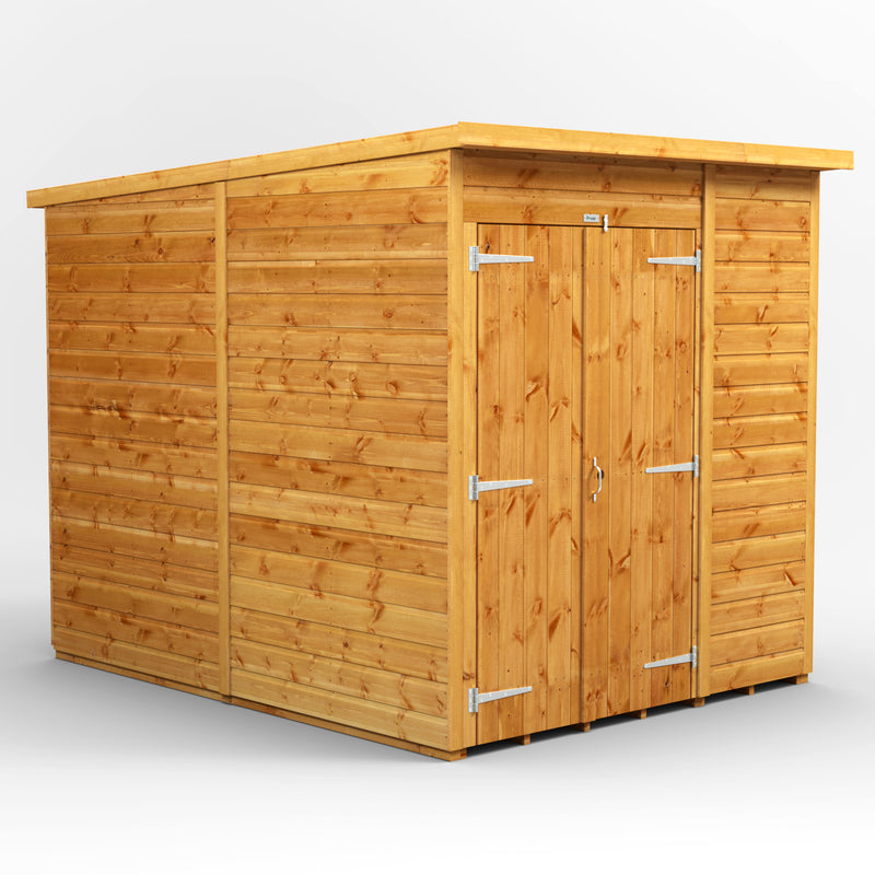 Extras | Double Door Option | Express Windowless Purewell Power Shiplap Pent Shed