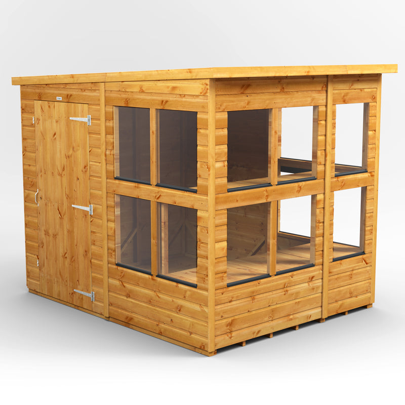 Express Delivery Power Pent Potting Shed