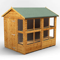 Express Delivery Power Apex Potting Shed - Purewell Timber