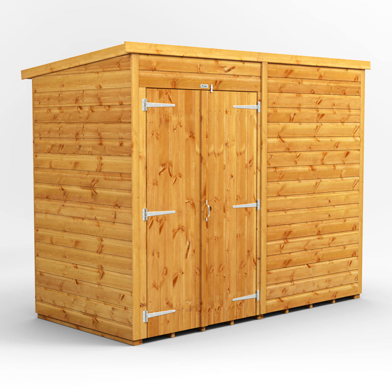 Extras | Double Door Option | Express Windowless Purewell Power Shiplap Pent Shed