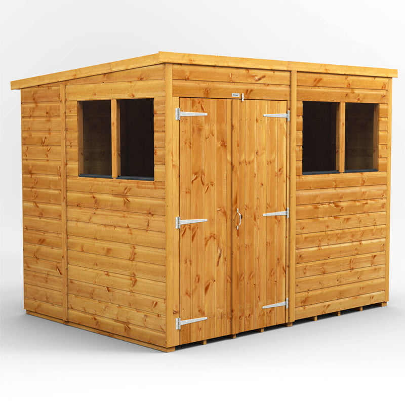 Extras | Double Door Option | Fast Delivery Purewell Power Pent Shiplap Shed