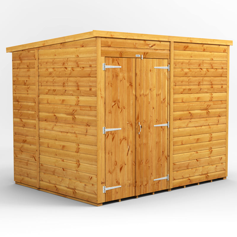 Extras | Double Door Option | Express Windowless Purewell Power Shiplap Pent Shed