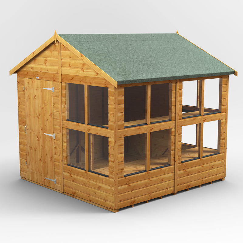 Express Delivery Power Apex Potting Shed