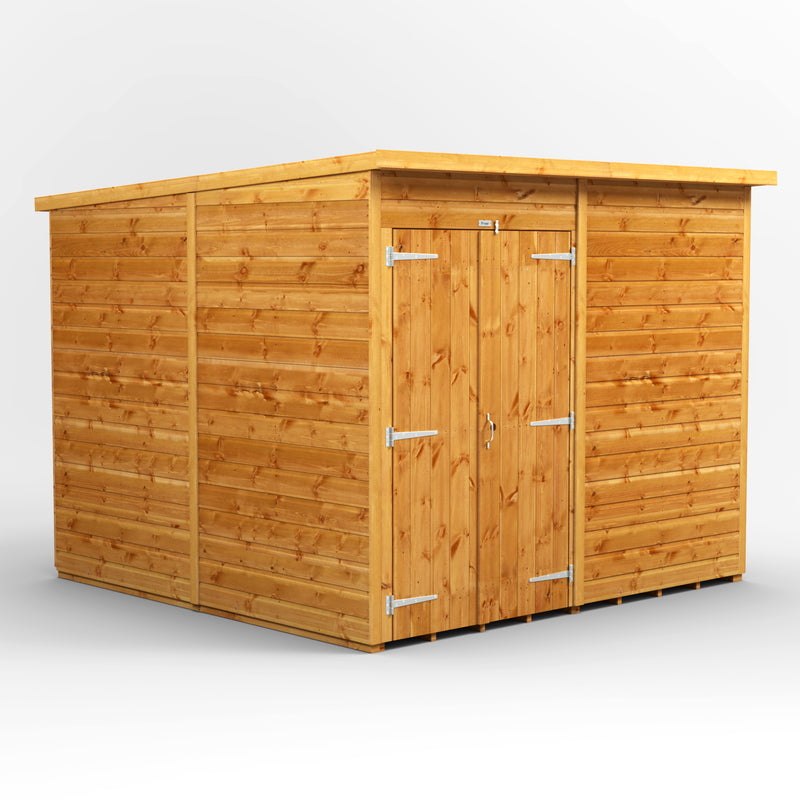 Extras | Double Door Option | Express Windowless Purewell Power Shiplap Pent Shed