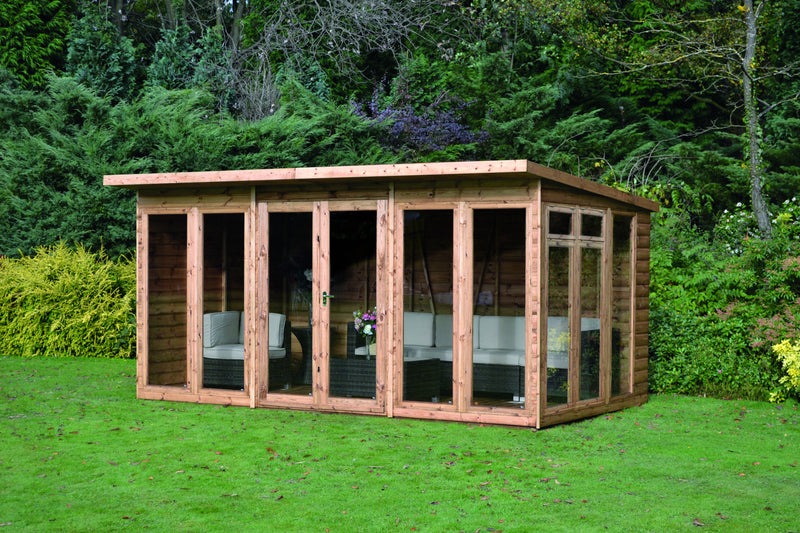 Acapulco Wooden Pent Summerhouse - Purewell Timber