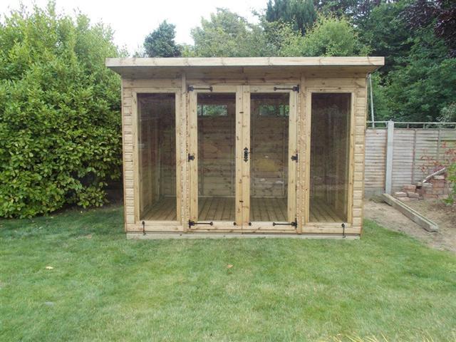 Acapulco Wooden Pent Summerhouse - Purewell Timber