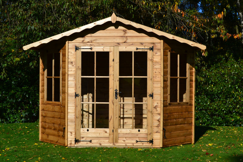 Bowness Wooden Apex Summerhouse - Purewell Timber