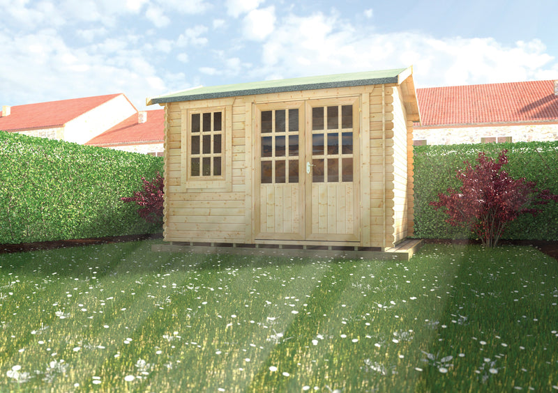 Henley Log Cabin 28mm - Purewell Timber