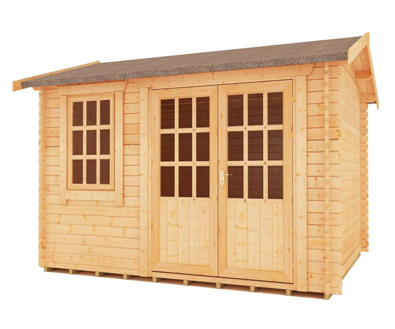 Henley Log Cabin 28mm - Purewell Timber