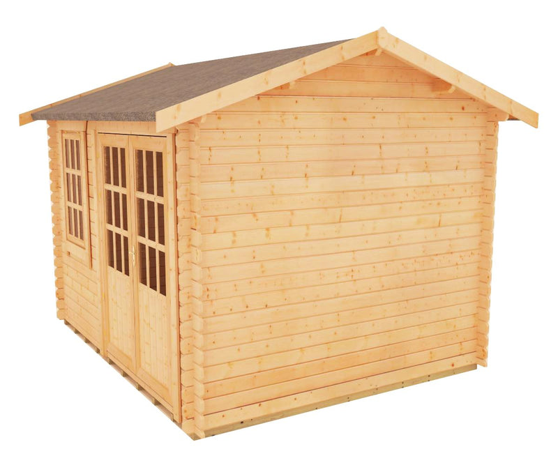 Henley Log Cabin 28mm - Purewell Timber