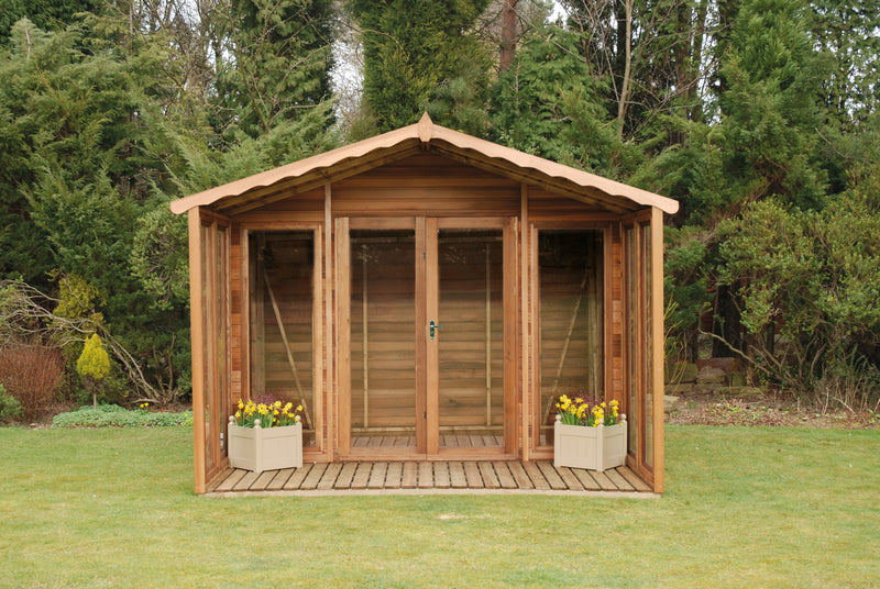 Helmsley Wooden Apex Summerhouse - Purewell Timber