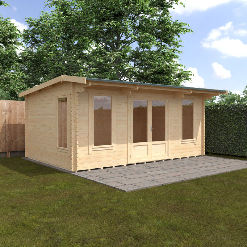 The Jacob 44mm Log Cabin