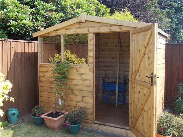 Ultra Apex Wooden Shed - Purewell Timber